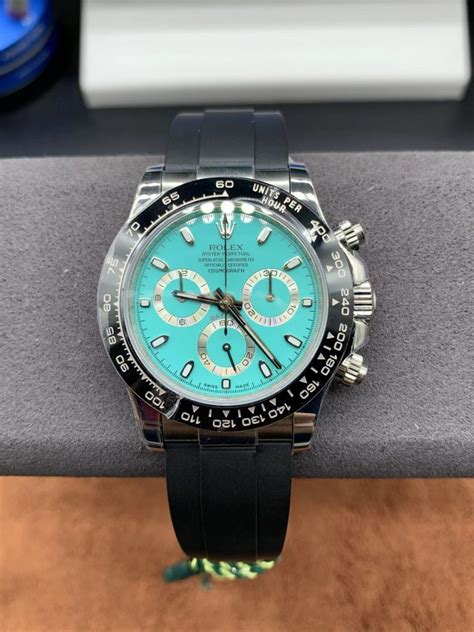 blue face rolex replica|rolex tiffany blue face.